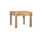 Giner y Colomer Mesa de Centro en Madera de Mango con Detalles Pintados a Mano, Multicolor, 11 cm de Grosor